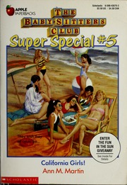 Cover of edition californiagirls00mart_0