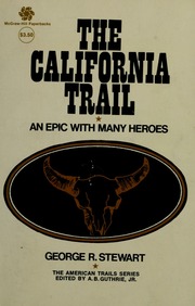 Cover of edition californiatraile00stew