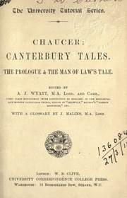 Cover of edition canterburyprol00chauuoft