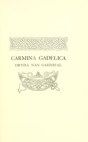 Cover of edition carminagadelicah01carm