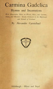 Cover of edition carminagadelicah30carm