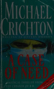 Cover of edition caseofneed0000huds