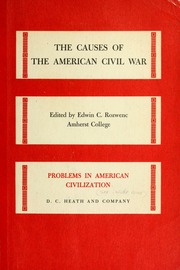 Cover of edition causesofamerican00rozw