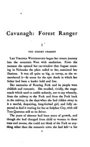 Cover of edition cavanaghforestr00garlgoog