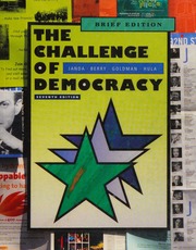 Cover of edition challengeofdemoc0000jand_e7x0