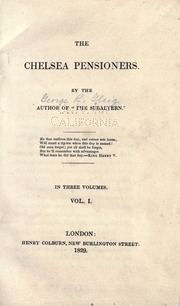 Cover of edition chelsepensioners01gleirich