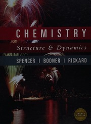 Cover of edition chemistrystructu0000spen_e4m6