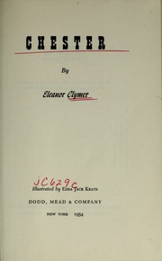 Cover of edition chester00clym