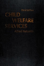 Cover of edition childwelfareserv1980kadu