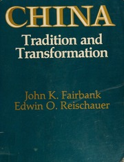 Cover of edition chinatraditiontr0000fair