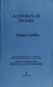 Cover of edition chorusofstonespr00grif