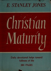 Cover of edition christianmaturit00jone