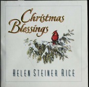 Cover of edition christmasblessin00rice