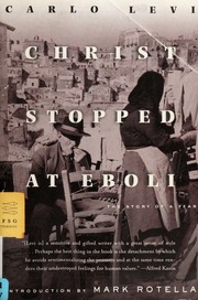 Cover of edition christstoppedate00carl_0