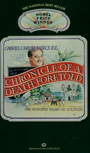 Cover of edition chronicleofdeath00garc