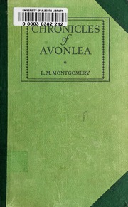 Cover of edition chroniclesofavon00mont_0