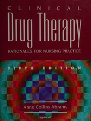 Cover of edition clinicaldrugther0000abra