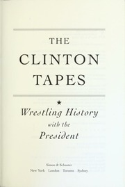 Cover of edition clintontapeswres00bran