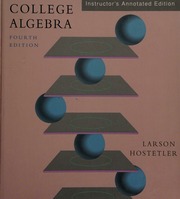 Cover of edition collegealgebra0004lars