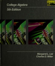 Cover of edition collegealgebra000lial