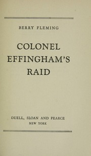 Cover of edition coloneleffingham00flem