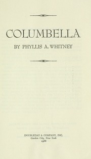 Cover of edition columbellawhit00whit