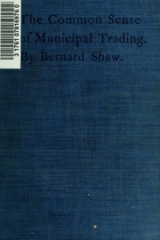 Cover of edition commonsenseofmu00shaw