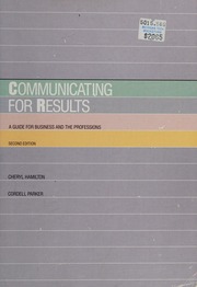 Cover of edition communicatingfor0000hami_m9z7