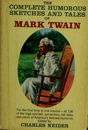 Cover of edition completehumorous00twai