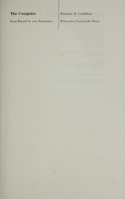 Cover of edition computerfrompasc00herm