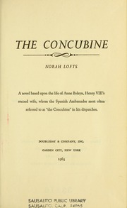 Cover of edition concubinenovelb00loft