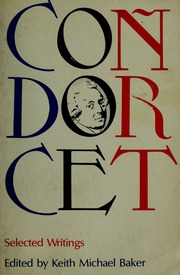 Cover of edition condorcetselecte00cond
