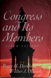 Cover of edition congressitsmembe00roge