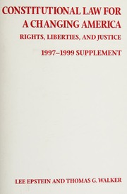 Cover of edition constitutionalla0000epst_i9n2
