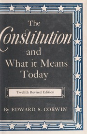 Cover of edition constitutionwhat0000corw