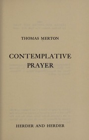 Cover of edition contemplativepra0000mert_w2o8