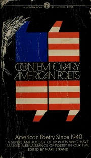 Cover of edition contemporaryamer00stra