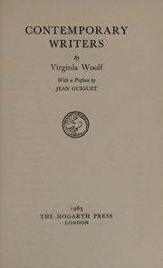Cover of edition contemporarywrit0000unse
