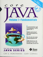 Cover of edition corejava200hors_0