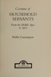 Cover of edition costumeofhouseho0000cunn