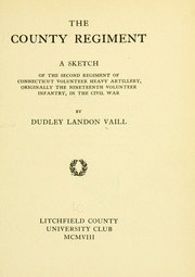 Cover of edition countyregimentsk01vail