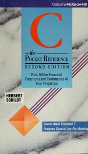 Cover of edition cpocketreference00schi