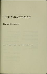 Cover of edition craftsman00senn