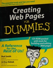 Cover of edition creatingwebpages0000smit_5edi