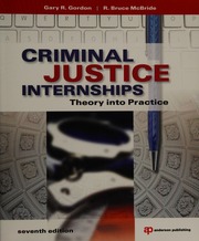 Cover of edition criminaljusticei0000gord_l7k7