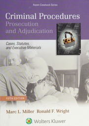 Cover of edition criminalprocedur0000mill_f2f4