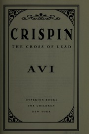 Cover of edition crispincrossofle00avi1_0