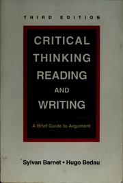 Cover of edition criticalthink00barn