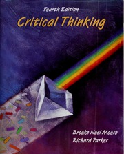Cover of edition criticalthinking00moor_2