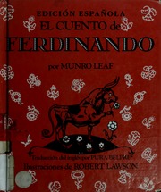 Cover of edition cuentodeferdinan00munr